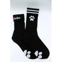 Sk8erboy Chaussettes noires Sk8erboy Puppy Socks
